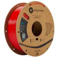 فیلامنت PolyLite PETG رنگ قرمز برند پلی میکر قطر 1.75 میلیمتر وزن 1 کیلوگرم