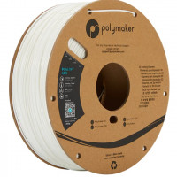 فیلامنت PolyLite ABS رنگ سفید برند پلی میکر قطر 1.75 میلیمتر وزن 1 کیلوگرم