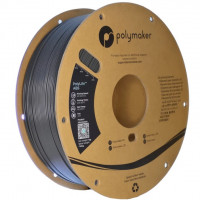 فیلامنت PolyLite ABS رنگ خاکستری تیره برند پلی میکر قطر 1.75 میلیمتر وزن 1 کیلوگرم