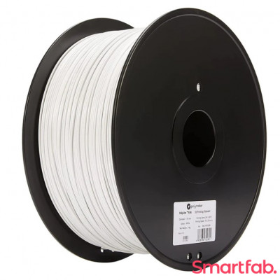 فیلامنت PolyLite ASA رنگ سفید برند پلی میکر قطر 1.75 میلیمتر وزن 3 کیلوگرم