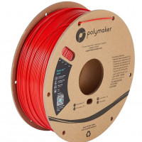 فیلامنت PolyLite ASA رنگ قرمز برند پلی میکر قطر 1.75 میلیمتر وزن 1 کیلوگرم