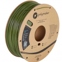 فیلامنت PolyLite ASA رنگ سبز ارتشی برند پلی میکر قطر 1.75 میلیمتر وزن 1 کیلوگرم