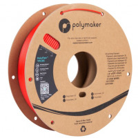 فیلامنت PolyFlex TPU95 رنگ قرمز برند پلی میکر قطر 1.75 میلیمتر وزن 750 گرم