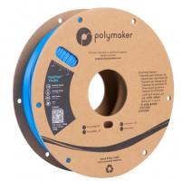 فیلامنت PolyFlex TPU95 رنگ آبی برند پلی میکر قطر 1.75 میلیمتر وزن 750 گرم