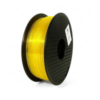 فیلامنت TPU رنگ زرد شفاف برند HELLO3D قطر 1.75 میلیمتر وزن 1 کیلوگرم