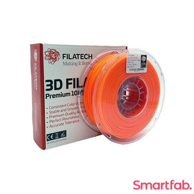 فیلامنت PLA رنگ نارنجی (فلوئورسنت) برند فیلاتک قطر 1.75 میلیمتر  