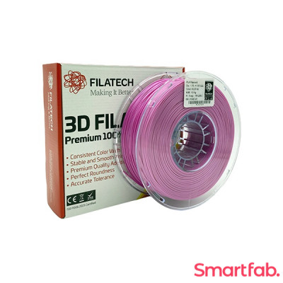 فیلامنت PLA رنگ صورتی تند برند فیلاتک قطر 1.75 میلیمتر  