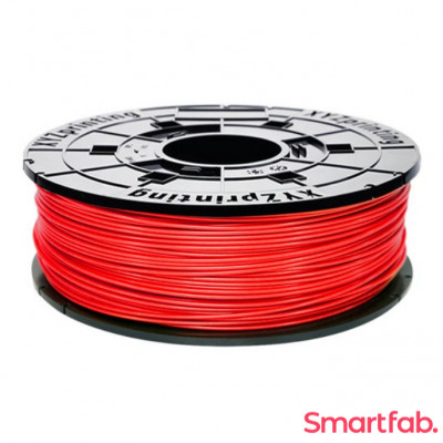  فیلامنت PLA رنگ قرمز بدون کارتریج برند XYZ وزن 600 گرم قطر 1.75 میلیمتر