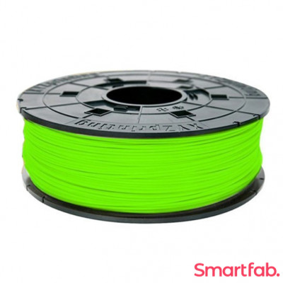  فیلامنت PLA رنگ سبز نئون بدون کارتریج برند XYZ وزن 600 گرم قطر 1.75 میلیمتر