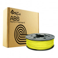  فیلامنت ABS رنگ زرد نئون بدون کارتریج برند XYZ وزن 600 گرم قطر 1.75 میلیمتر