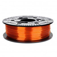  فیلامنت PETG رنگ نارنجی شفاف بدون کارتریج برند XYZ وزن 600 گرم قطر 1.75 میلیمتر