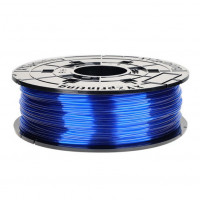  فیلامنت PETG رنگ آبی شفاف بدون کارتریج برند XYZ وزن 600 گرم قطر 1.75 میلیمتر