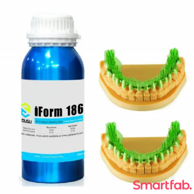 رزین قالب دندان iForm186 رنگ سبز برند یوسو 1 کیلوگرم
