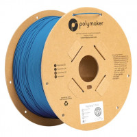 فیلامنت PolyTerra PLA مات رنگ آبی کبود برند پلی میکر قطر 1.75 میلیمتر وزن 3 کیلوگرم