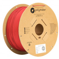 فیلامنت PolyTerra PLA مات رنگ قرمز گداخته برند پلی میکر قطر 1.75 میلیمتر وزن 3 کیلوگرم